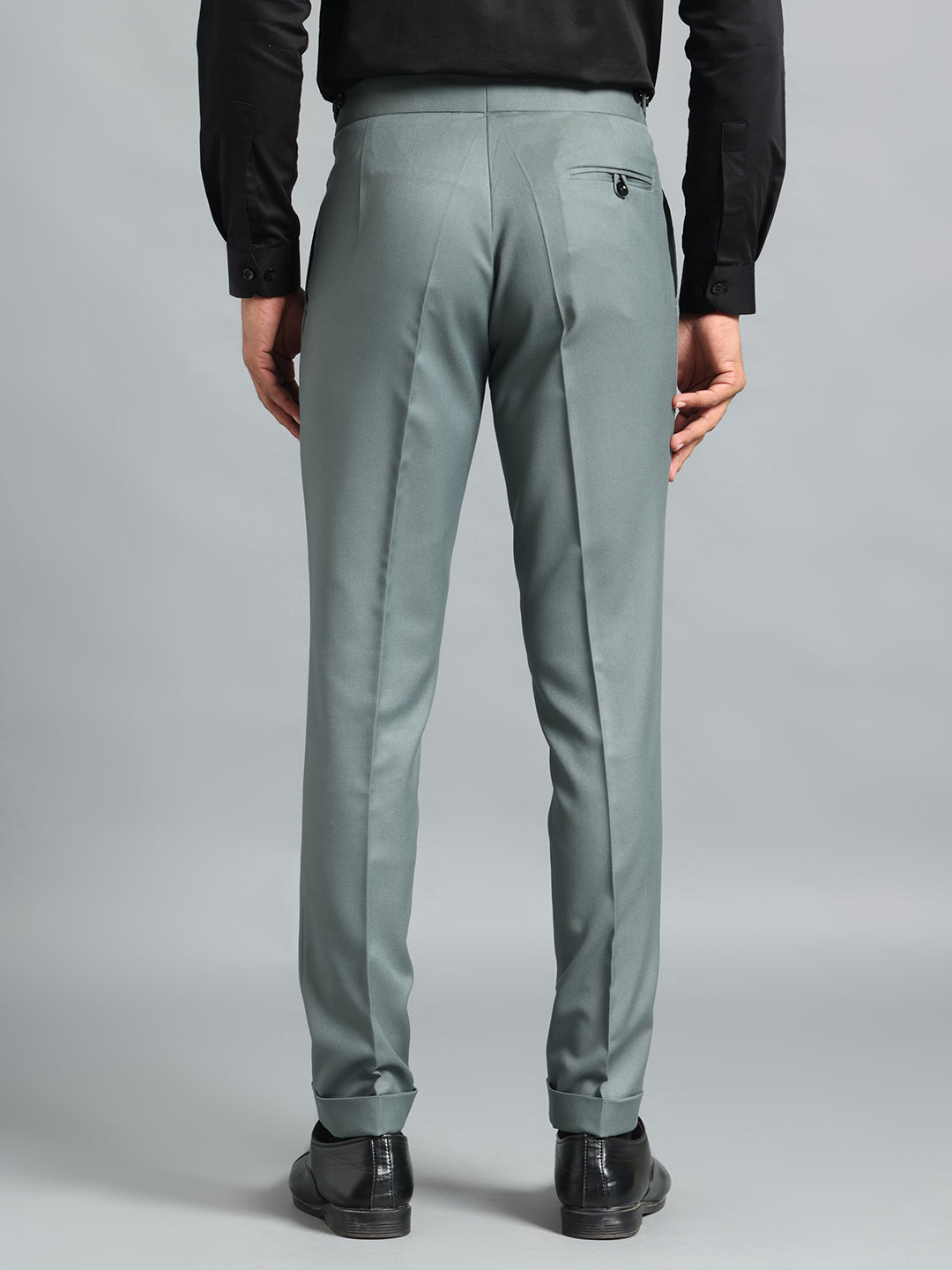 Classic Button Olive Green Gurkha Pant