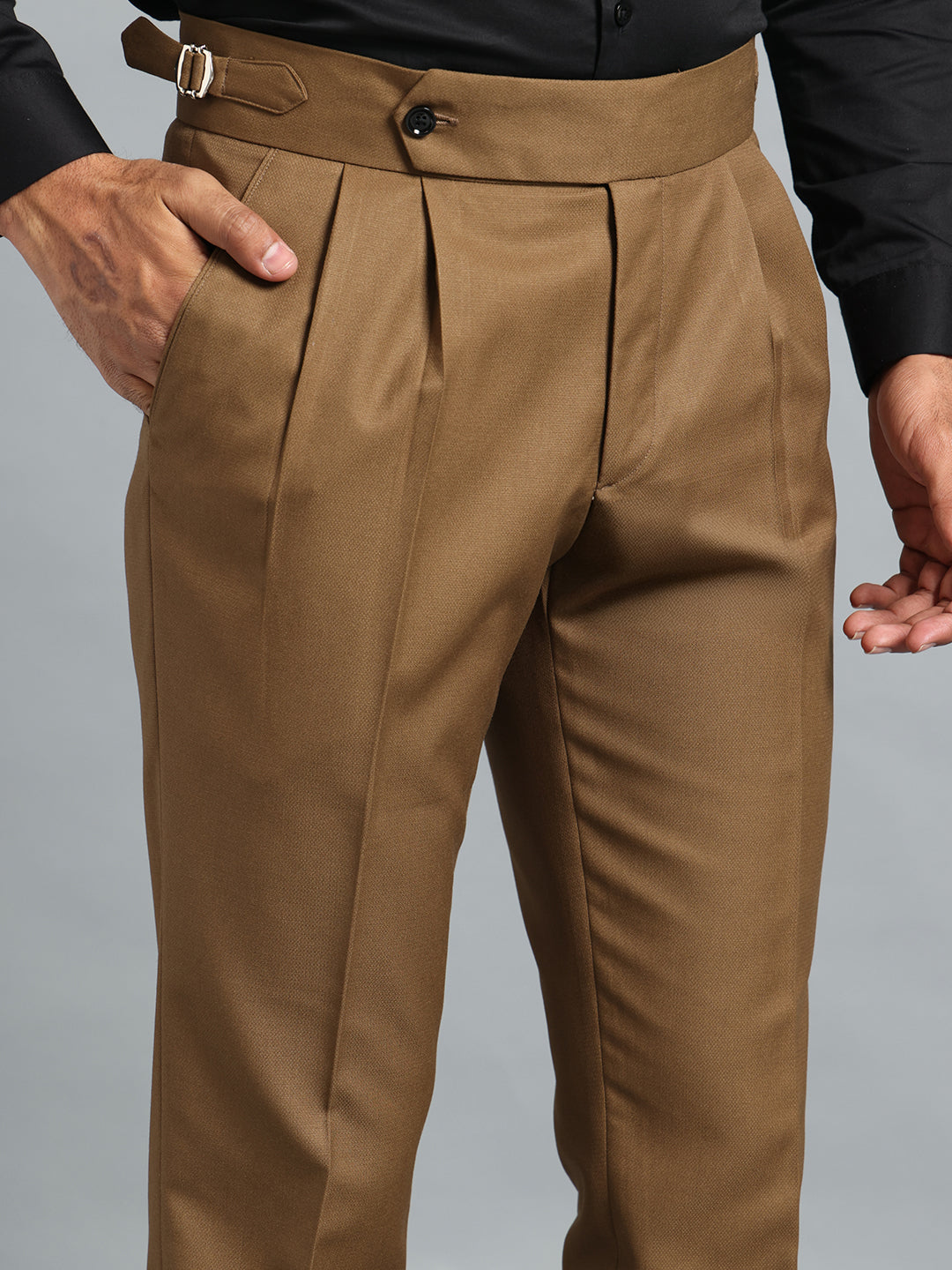 Signature Royal Brown Gurkha Pant