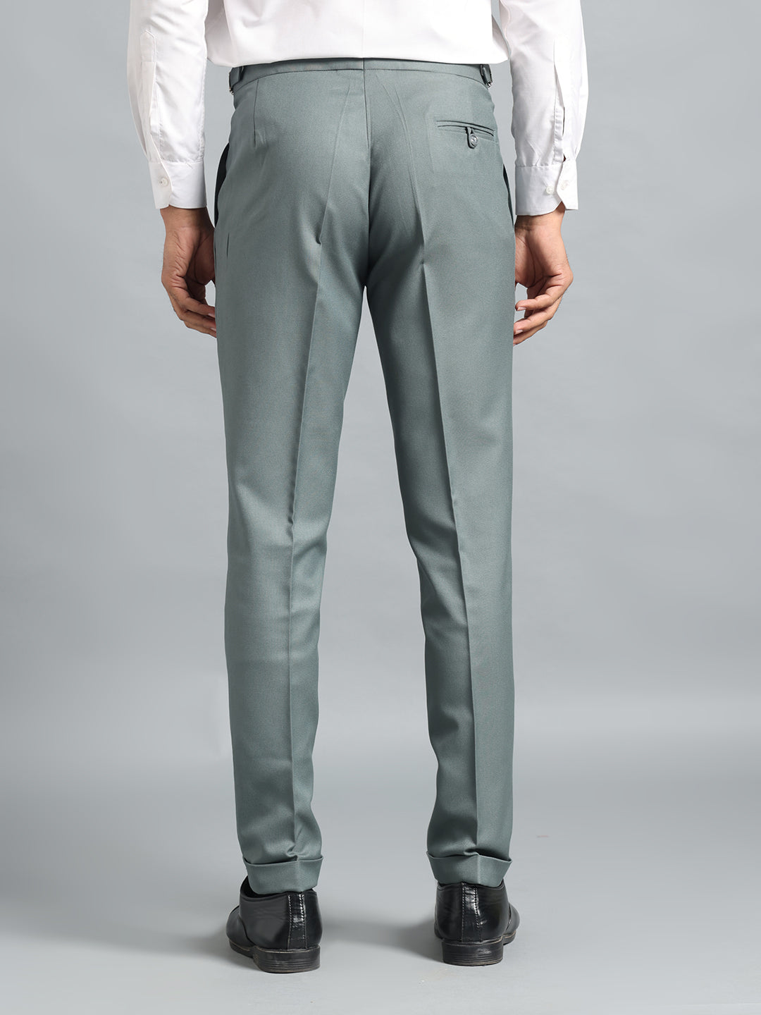 Double Buckle Olive Green Gurkha Pant
