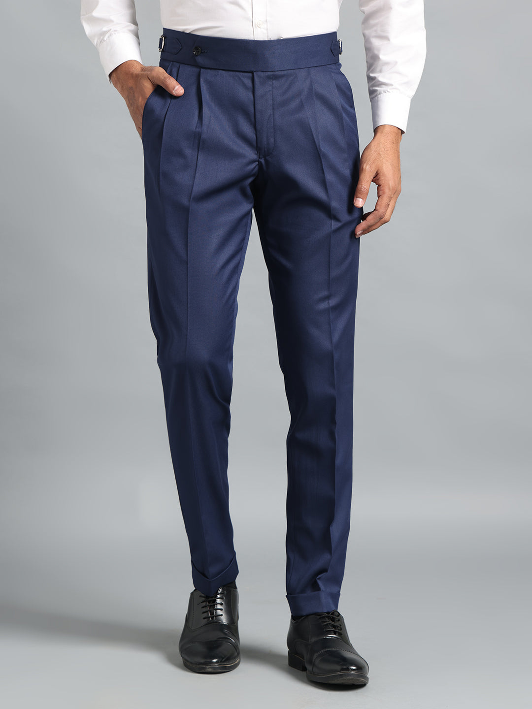 Signature Navy Blue Gurkha Pant
