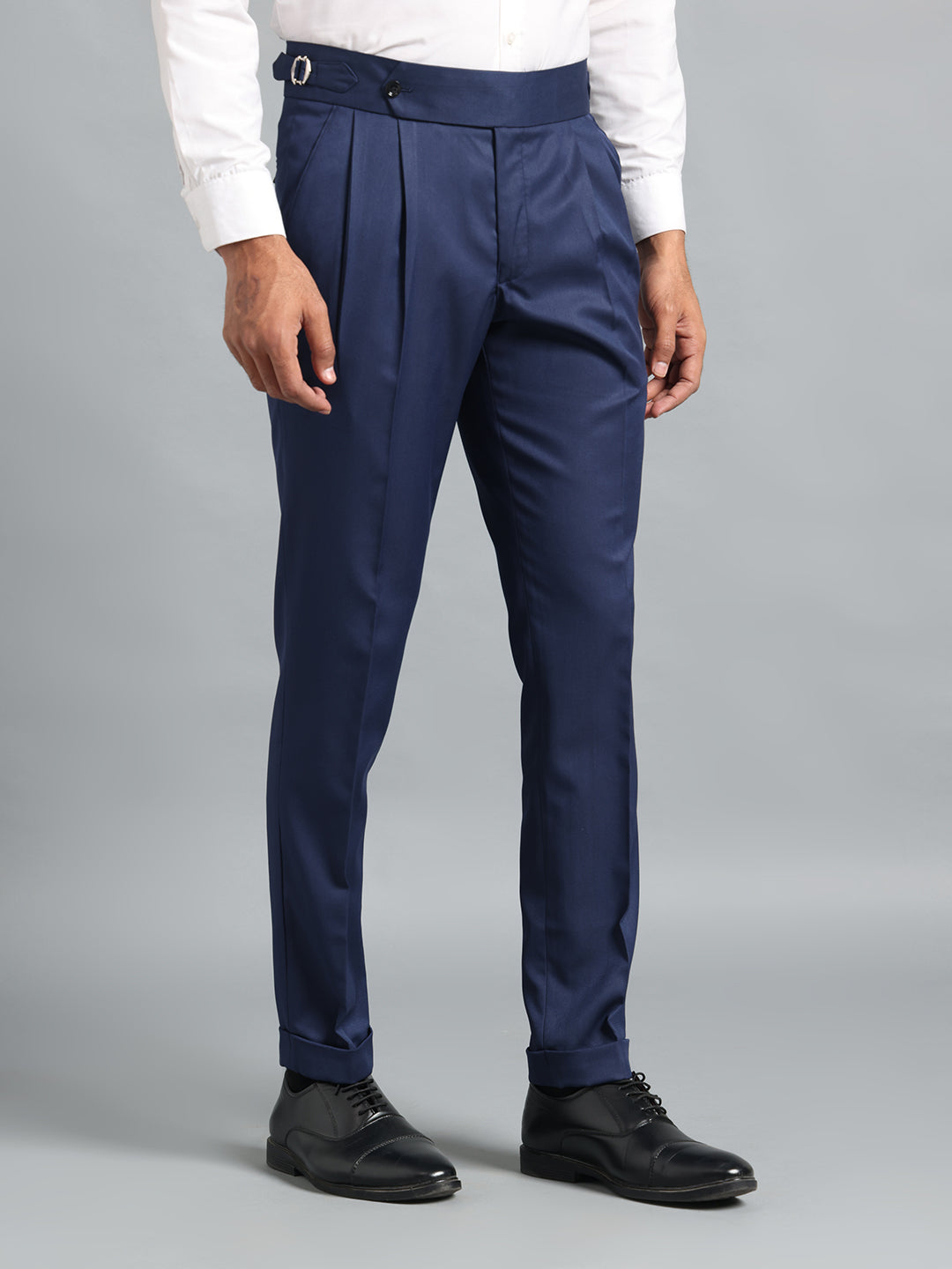 Signature Navy Blue Gurkha Pant