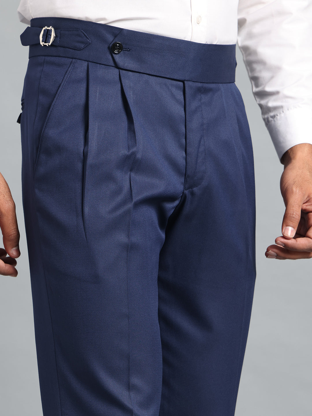 Signature Navy Blue Gurkha Pant