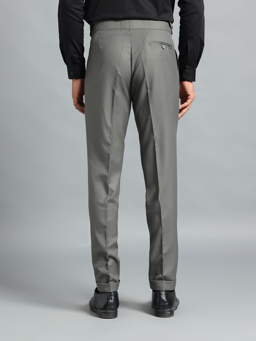 Classic Buckle Perfect Grey Gurkha Pant