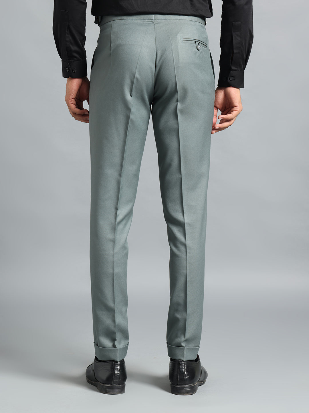 Classic Buckle Olive Green Gurkha Pant