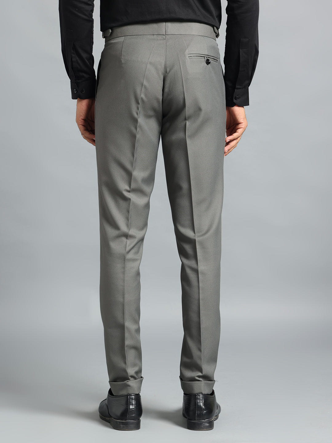 Signature Perfect Grey Gurkha Pant