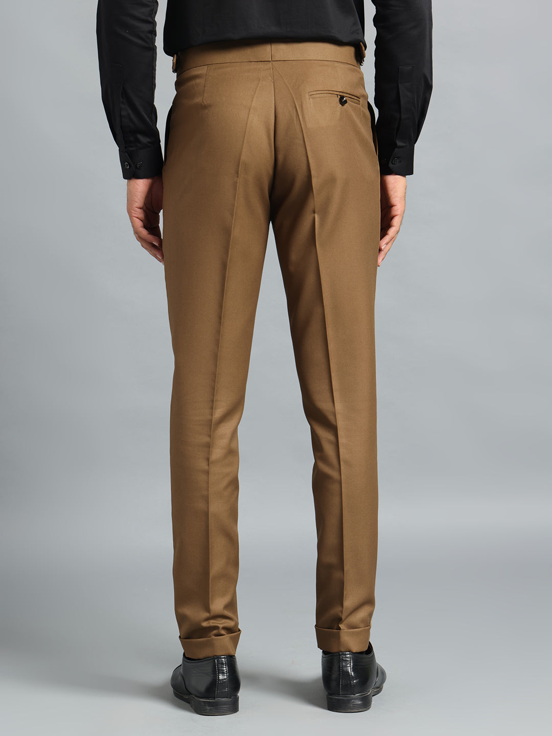 Double Buckle Royal Brown Gurkha Pant
