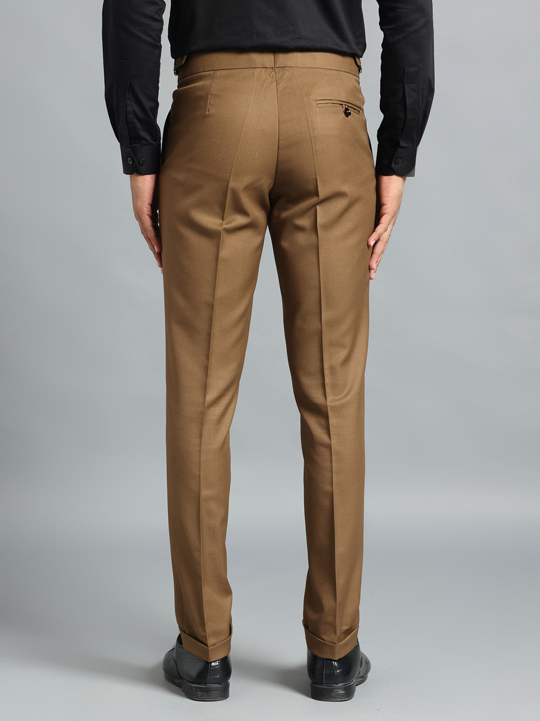 Single Buckle Royal Brown Gurkha Pant