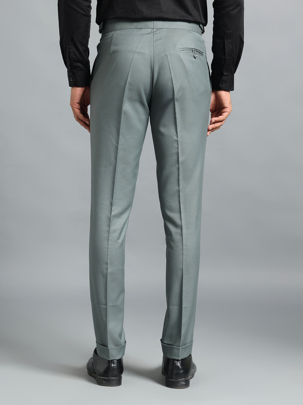 Single Buckle Olive Green Gurkha Pant