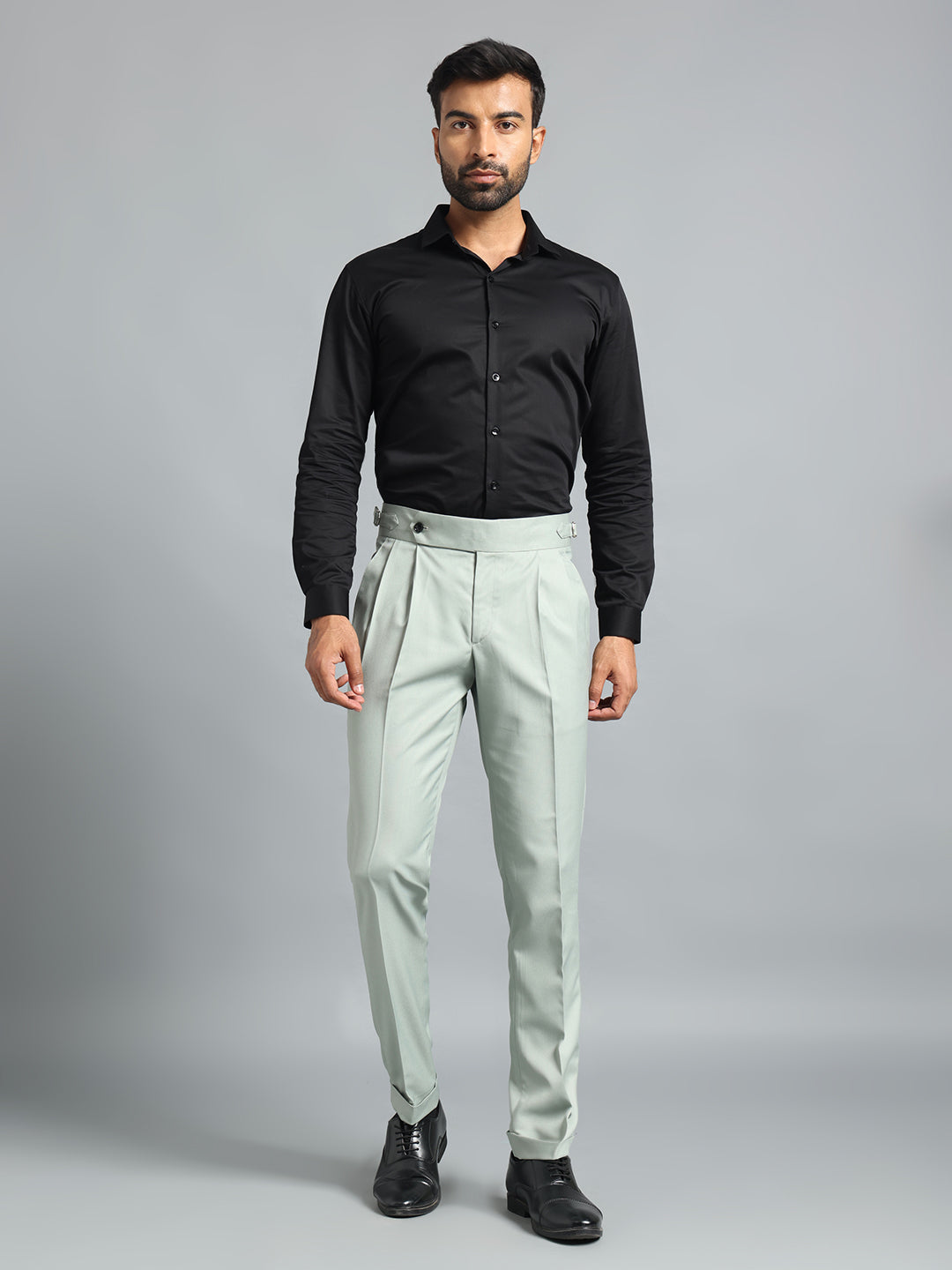 Signature Light Sage Gurkha Pant