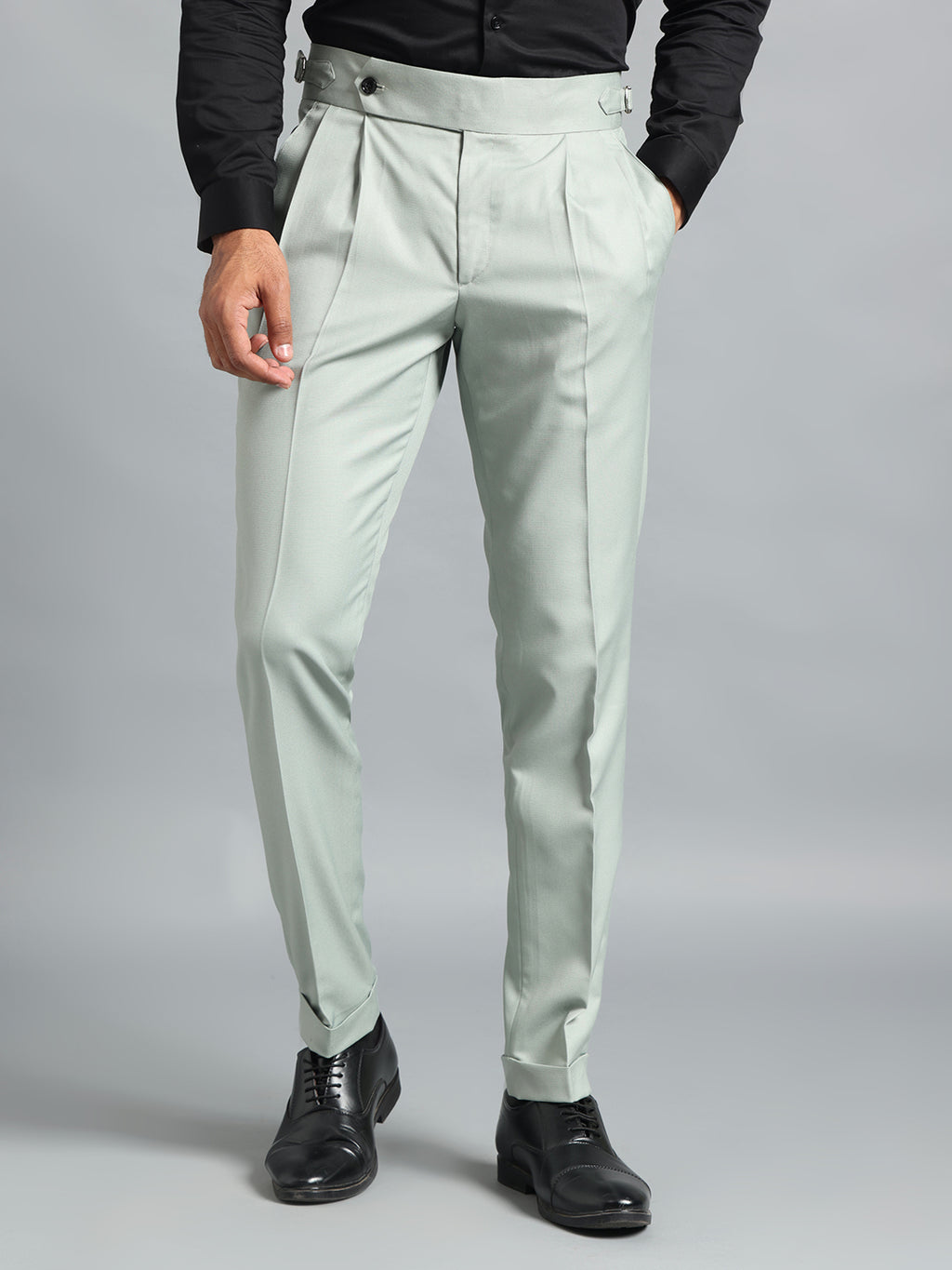 Signature Light Sage Gurkha Pant