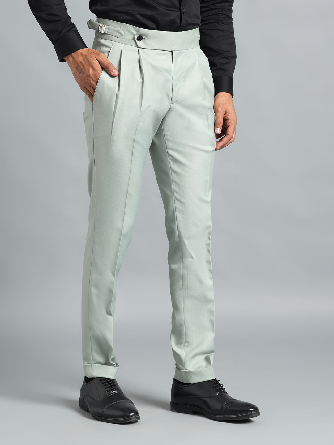 Signature Light Sage Gurkha Pant