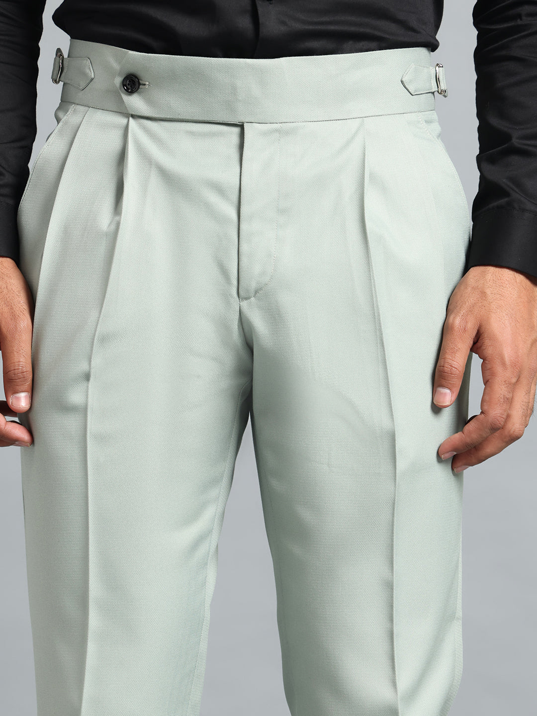 Signature Light Sage Gurkha Pant