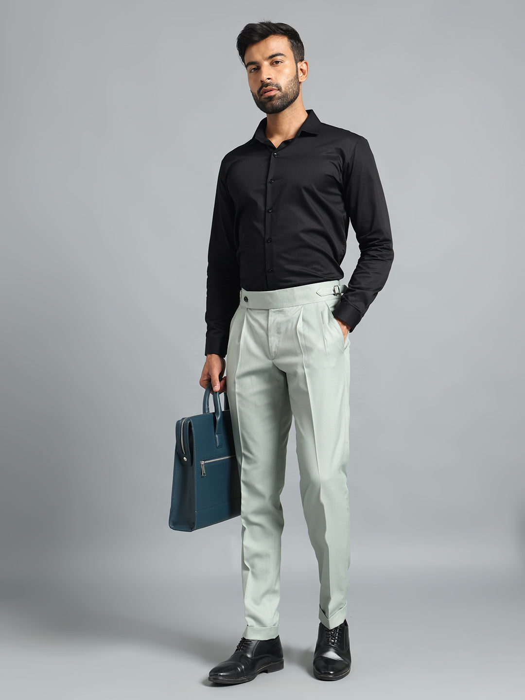 Signature Light Sage Gurkha Pant