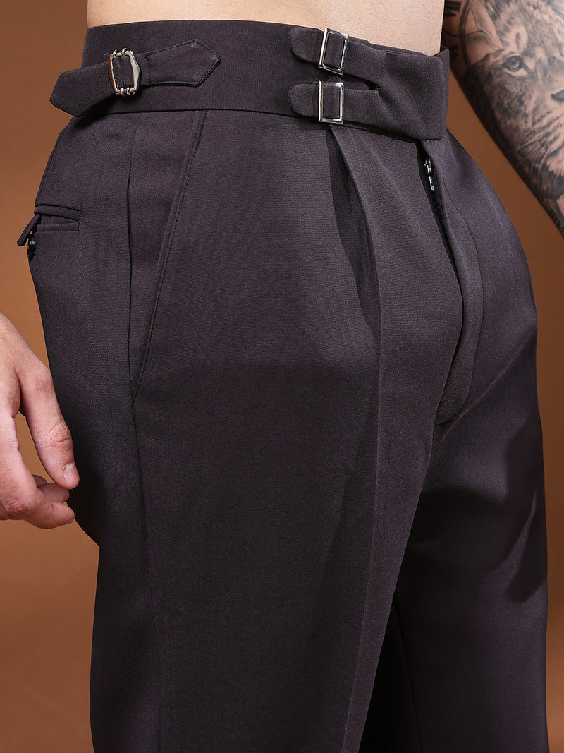 Bell Bottom Double Buckle Classic Mergenta Gurkha Pants