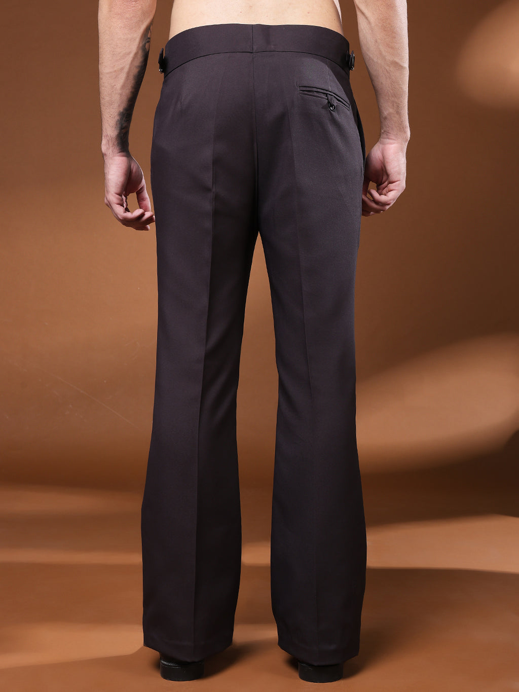 Bell Bottom Double Buckle Classic Mergenta Gurkha Pants
