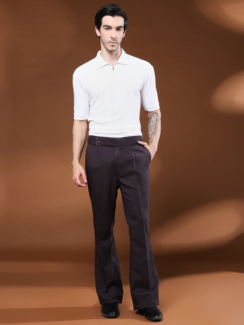 Bell Bottom Double Buckle Classic Mergenta Gurkha Pants
