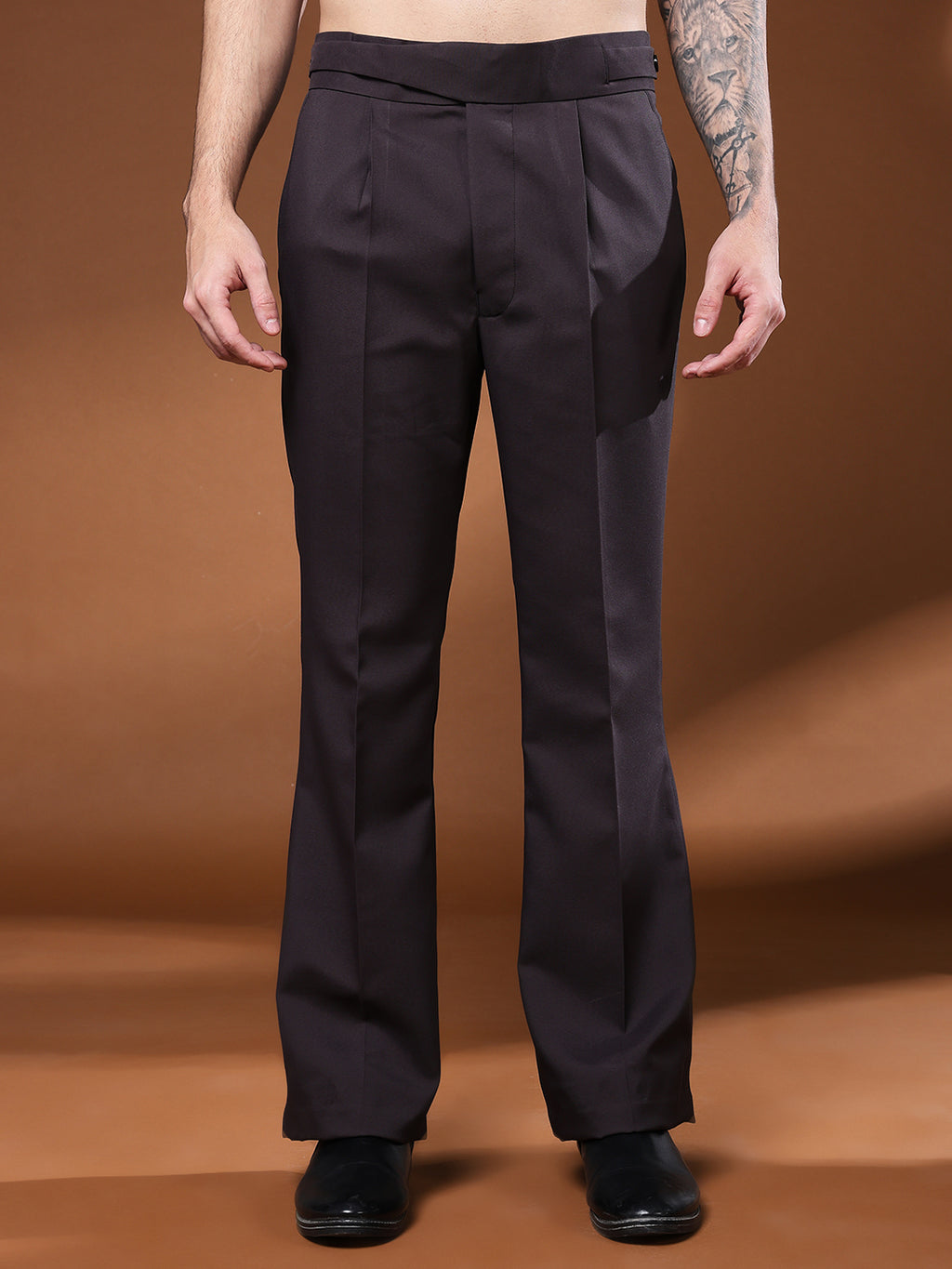 Bell Bottom Classic Button Classic Mergenta Gurkha Pants