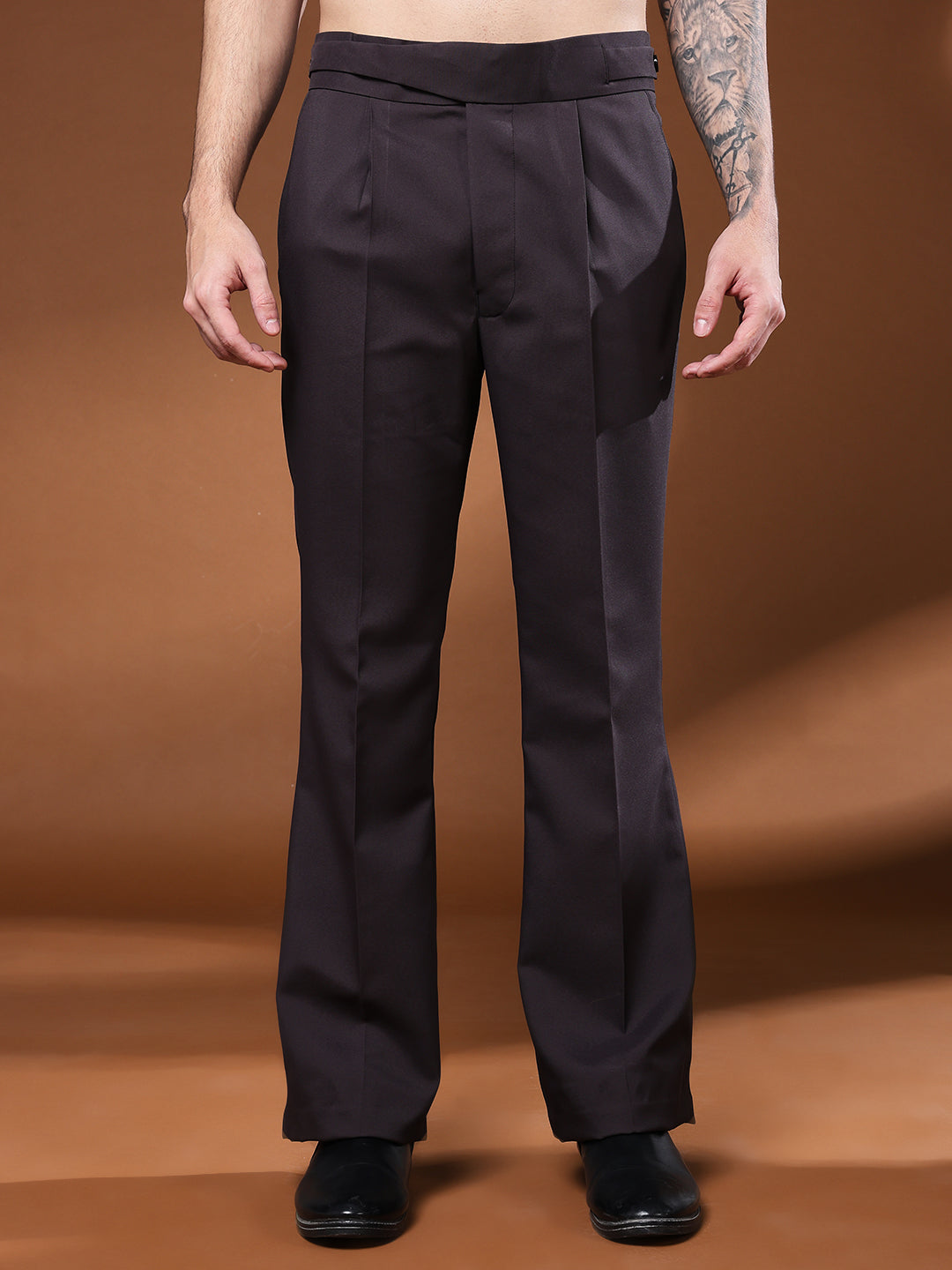 Bell Bottom Classic Button Classic Mergenta Gurkha Pants