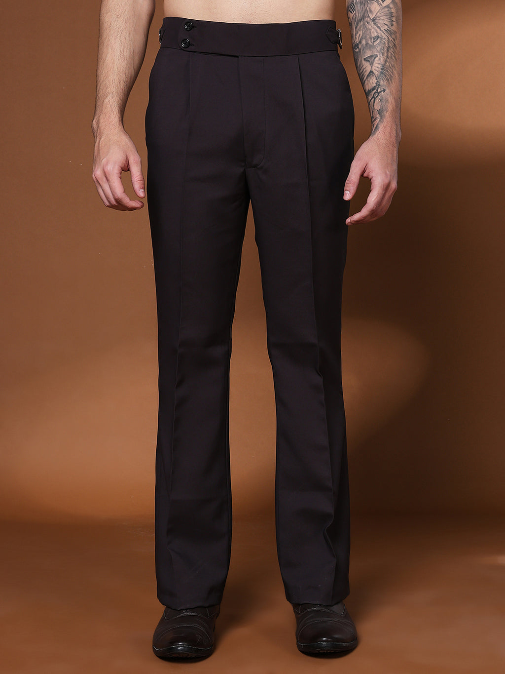 Bell Bottom Double Button Classic Mergenta Gurkha Pants