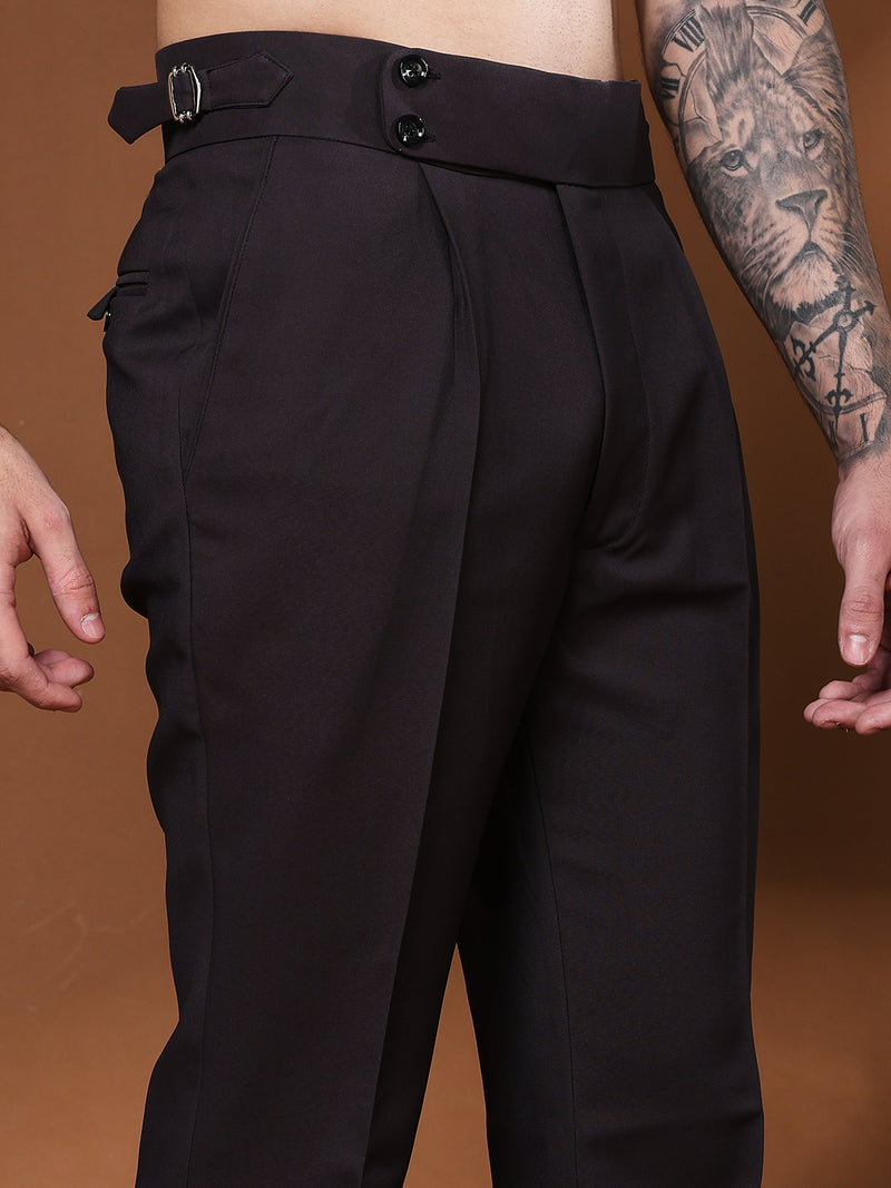 Bell Bottom Double Button Classic Mergenta Gurkha Pants