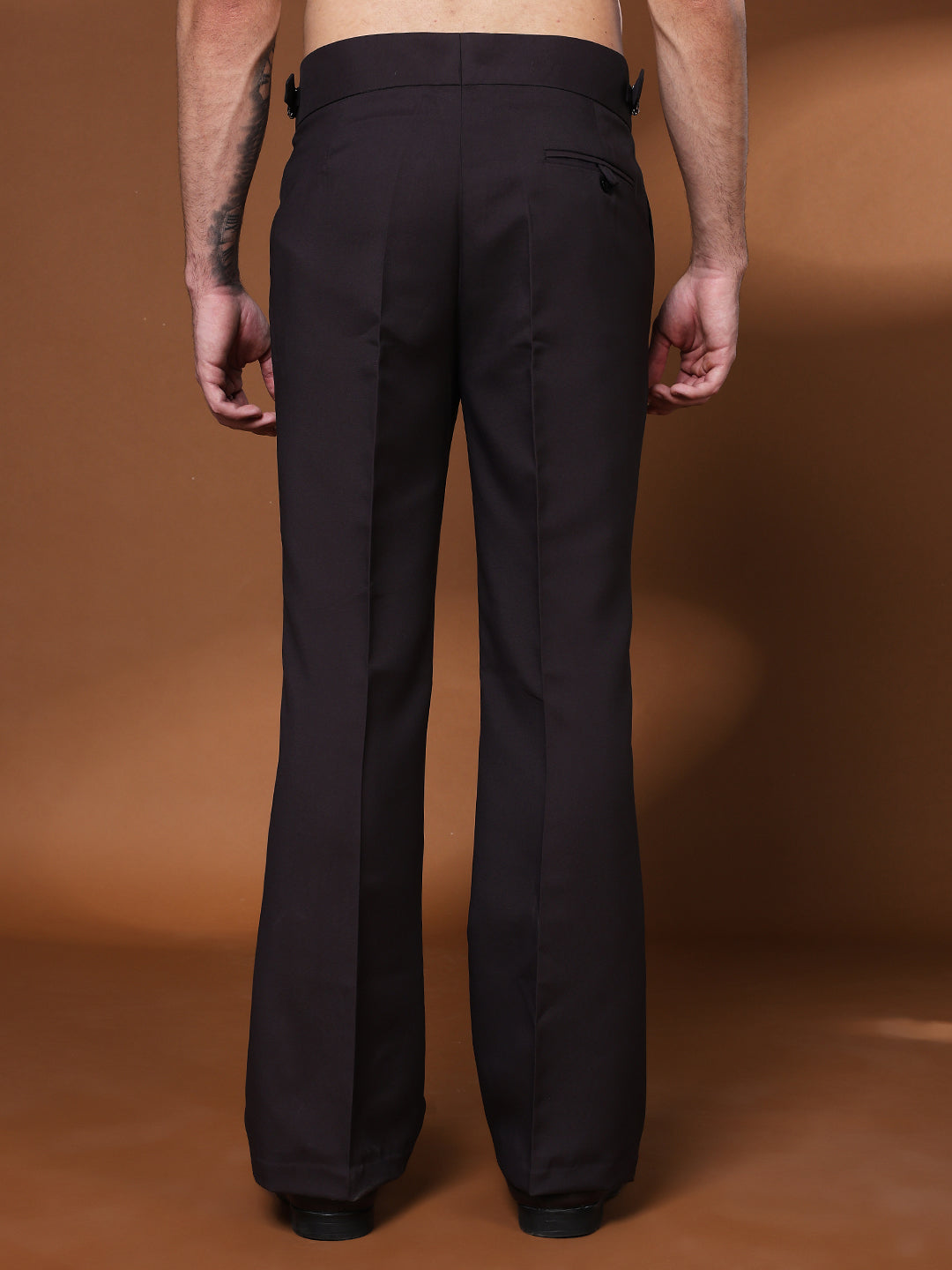 Bell Bottom Double Button Classic Mergenta Gurkha Pants