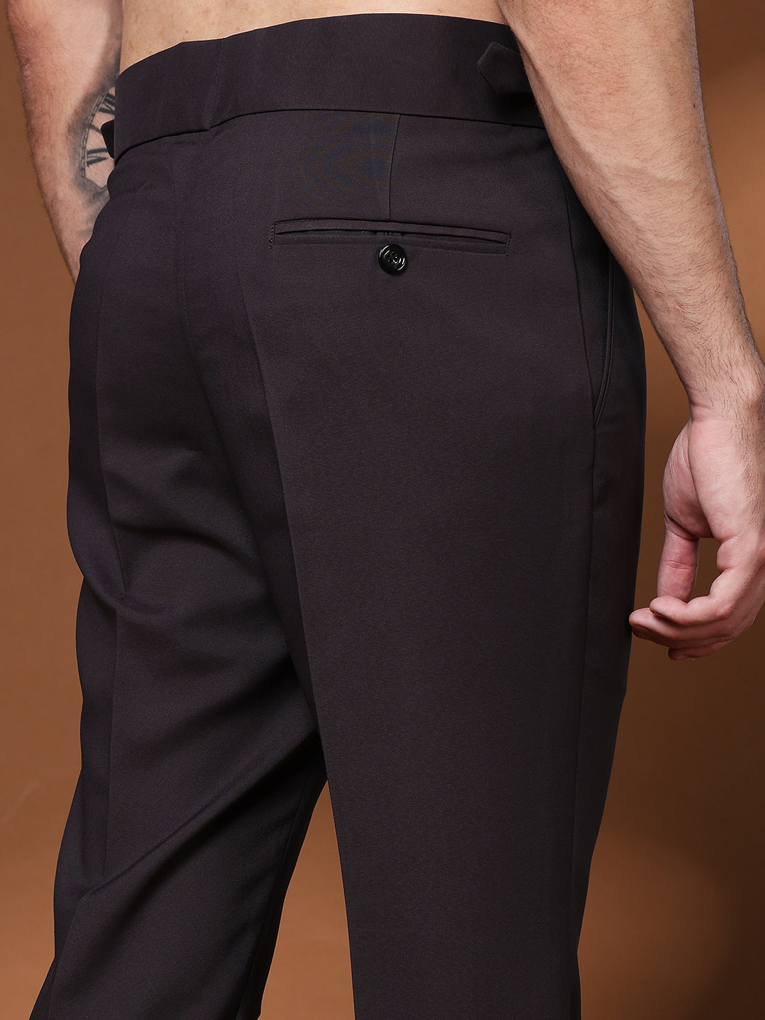 Bell Bottom Signature Buckle Classic Mergenta Gurkha Pants