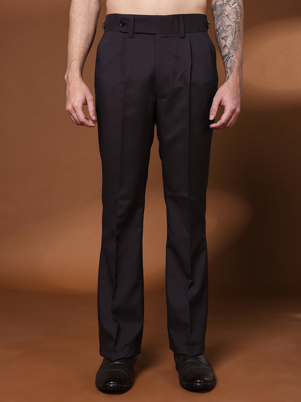Bell Bottom Signature Buckle Classic Mergenta Gurkha Pants