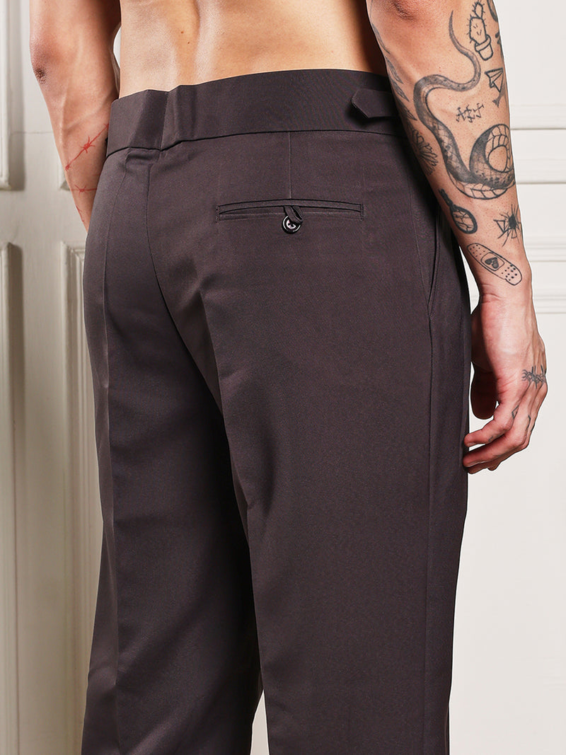 Loose Fit Single Buckle Classic Mergenta Gurkha Pants