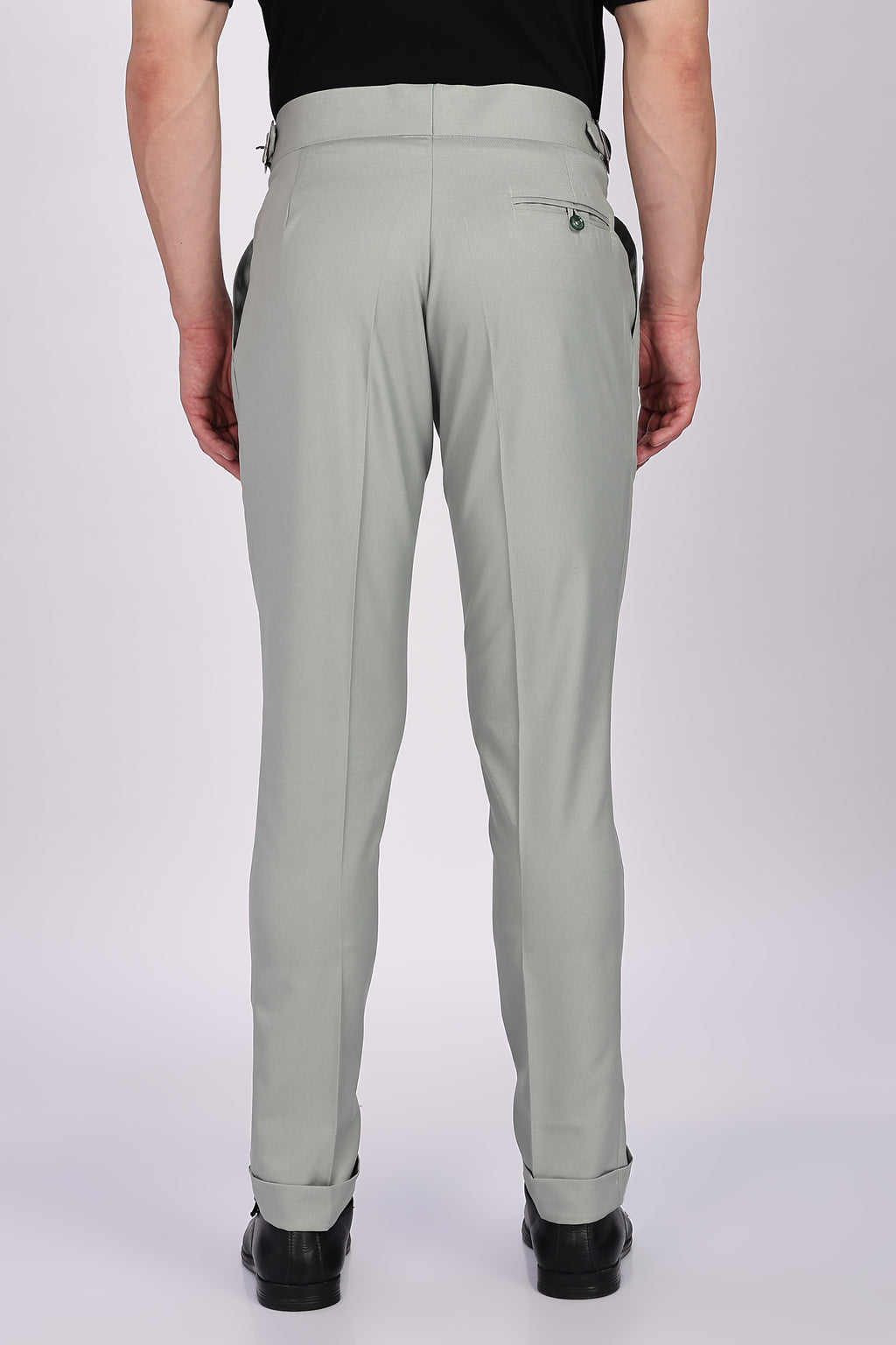 Classic Buckle Light Sage Gurkha Pant