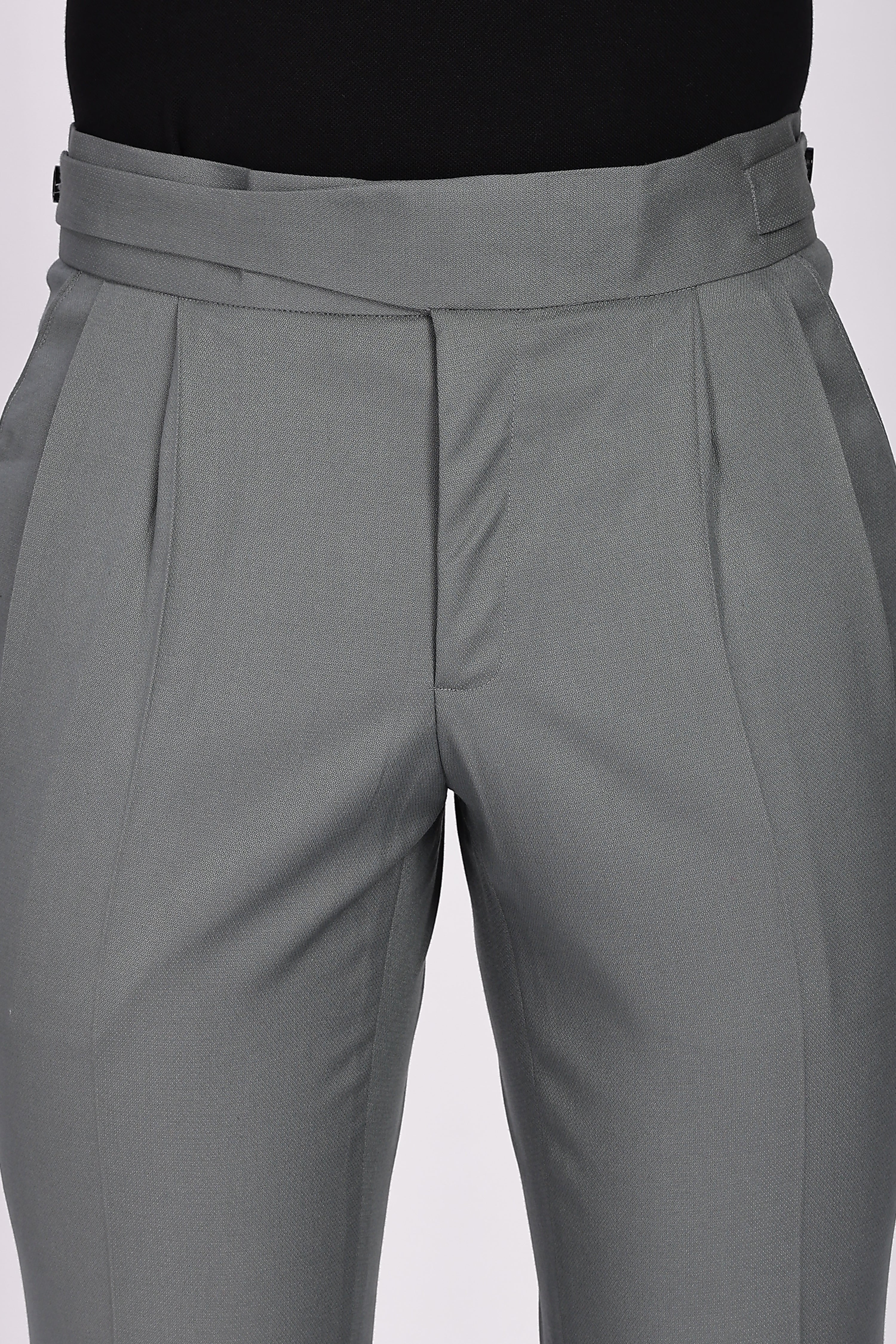 Classic Button Perfect Grey Gurkha Pant – EMRIS EMPIRE
