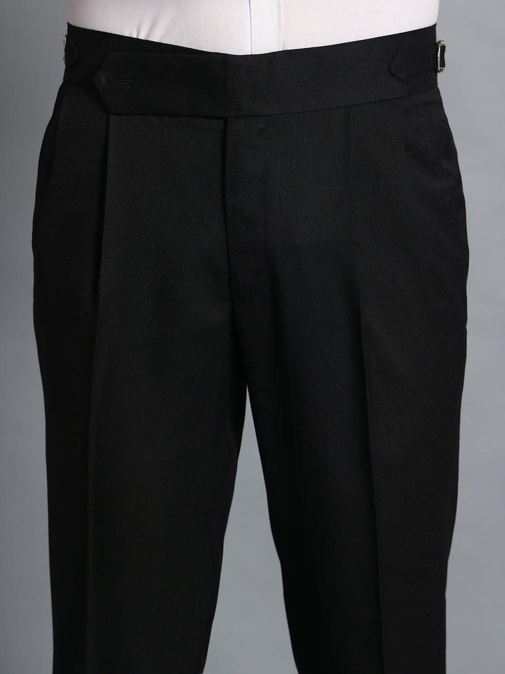 Signature Royal Black Gurkha Pant