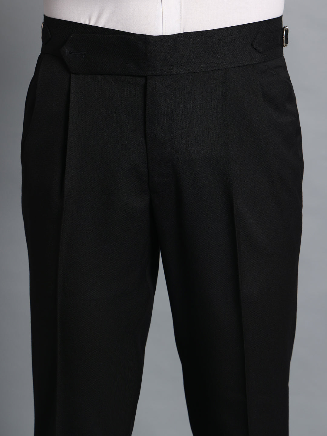 Signature Royal Black Gurkha Pant