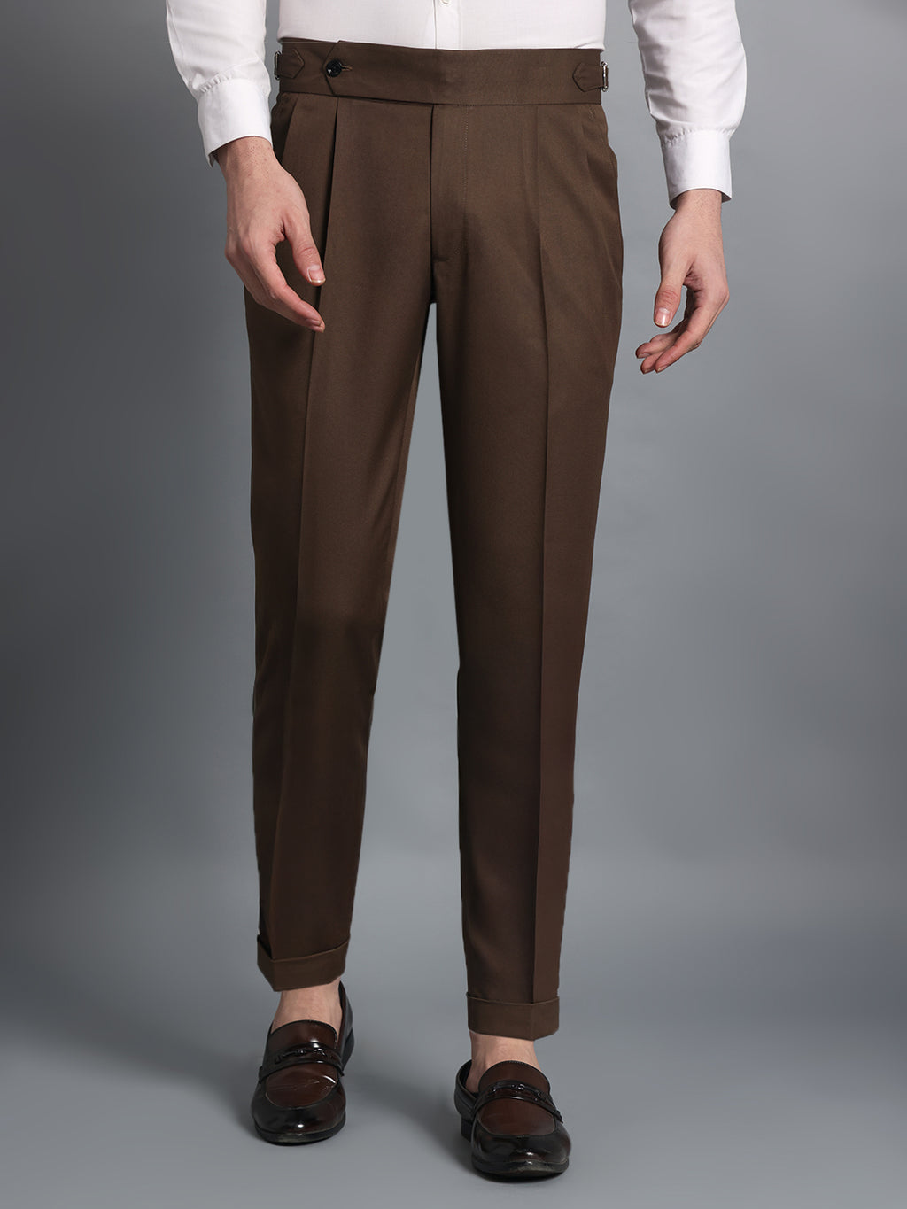 Signature Coffee Brown Gurkha Pant