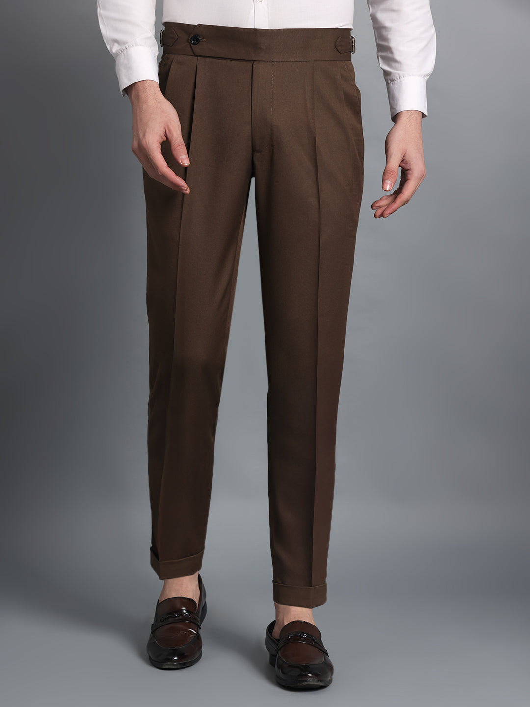 Signature Coffee Brown Gurkha Pant