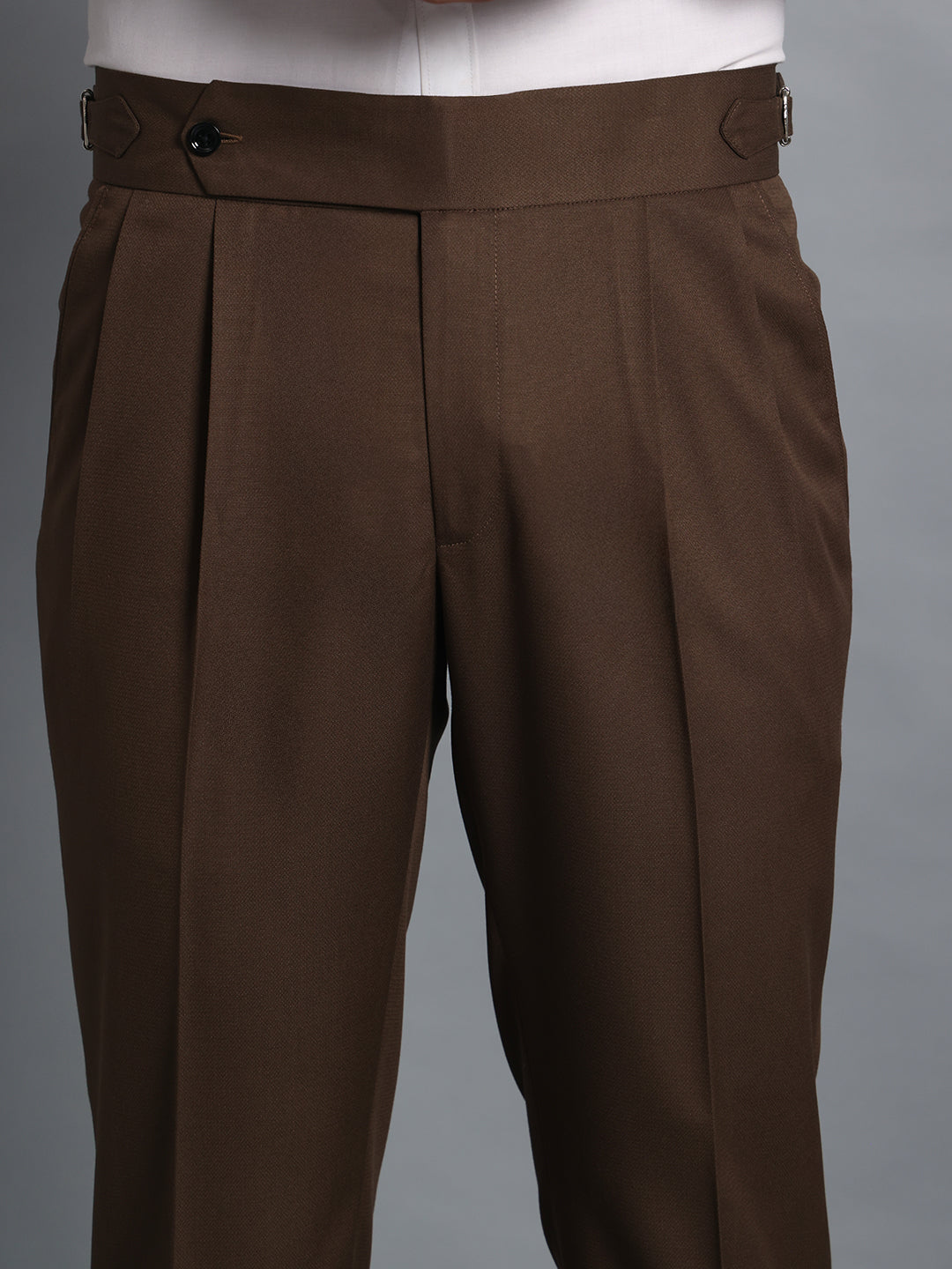 Signature Coffee Brown Gurkha Pant