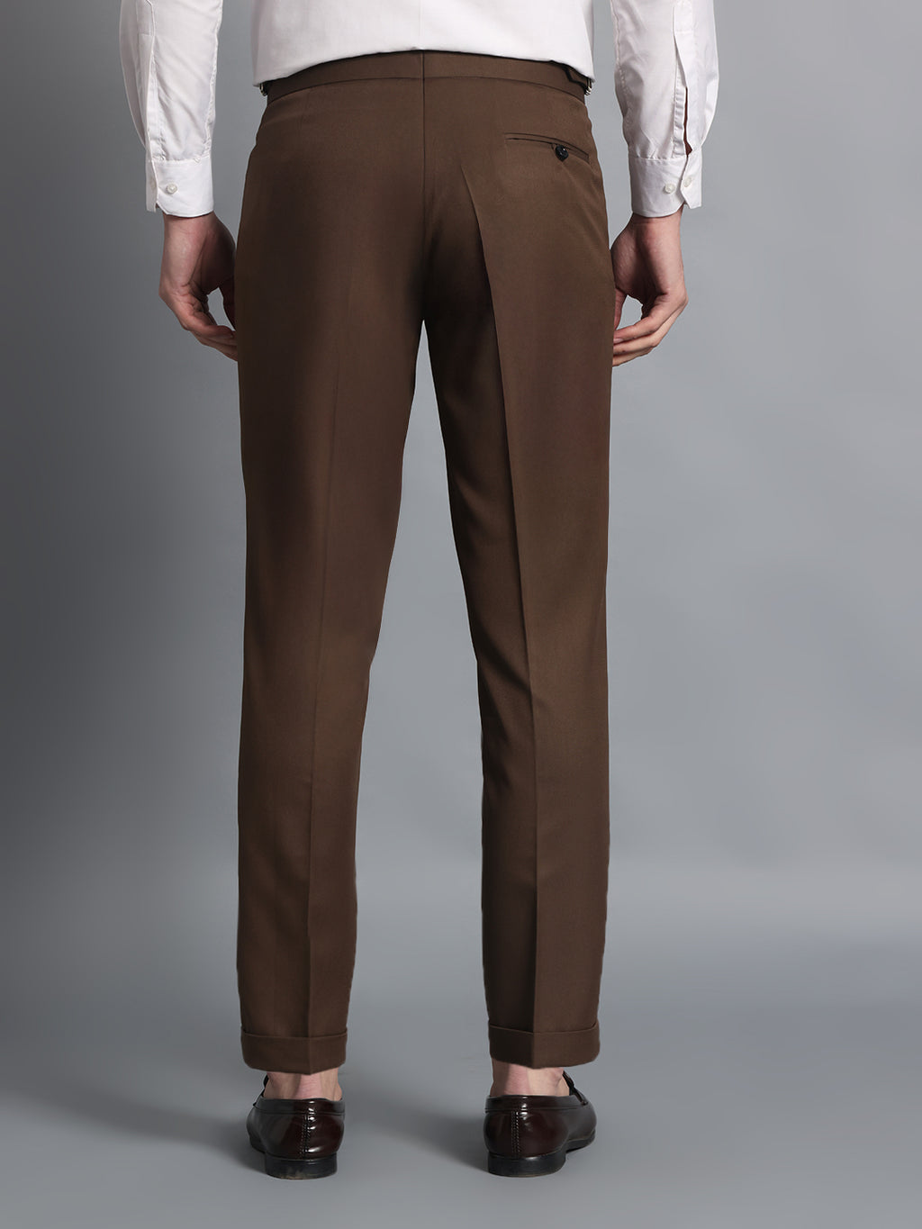 Signature Coffee Brown Gurkha Pant